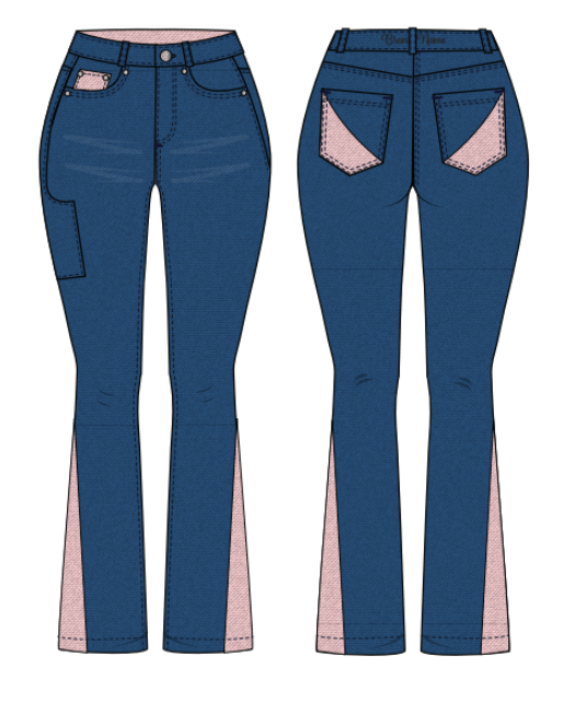 Cowgirl Crush Original Performance Jeans in Pink