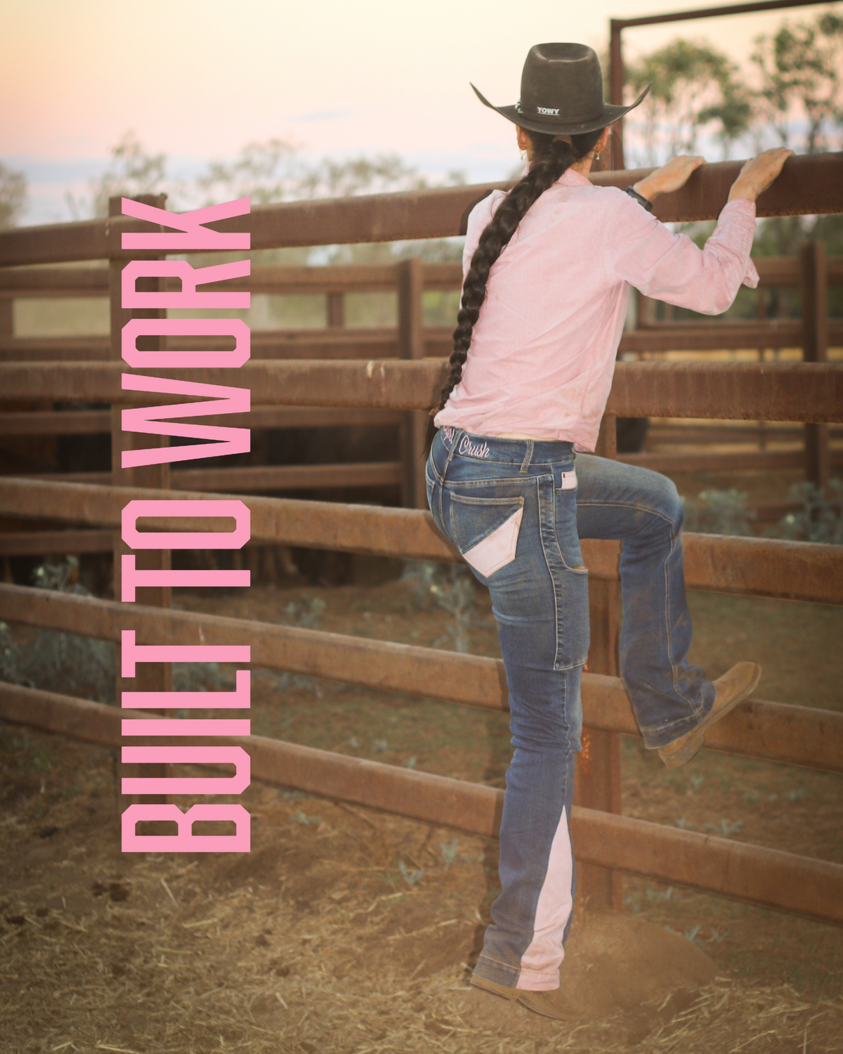 Cowgirl Crush Original Performance Jeans in Pink